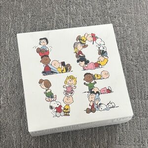 Pottery Barn Peanuts LOVE plates